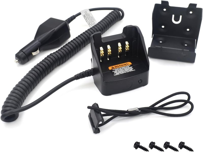 Kymate RLN6433 Travel Charger for Motorola Radio XPR7350e XPR7550e XPR7580e XPR3300e XPR3000e XPR3500e XPR3300 XPR6550 XPR6580 XPR7350 XPR7550 APX4000 APX900 RLN6433A Car Battery Charging Case - Image 2